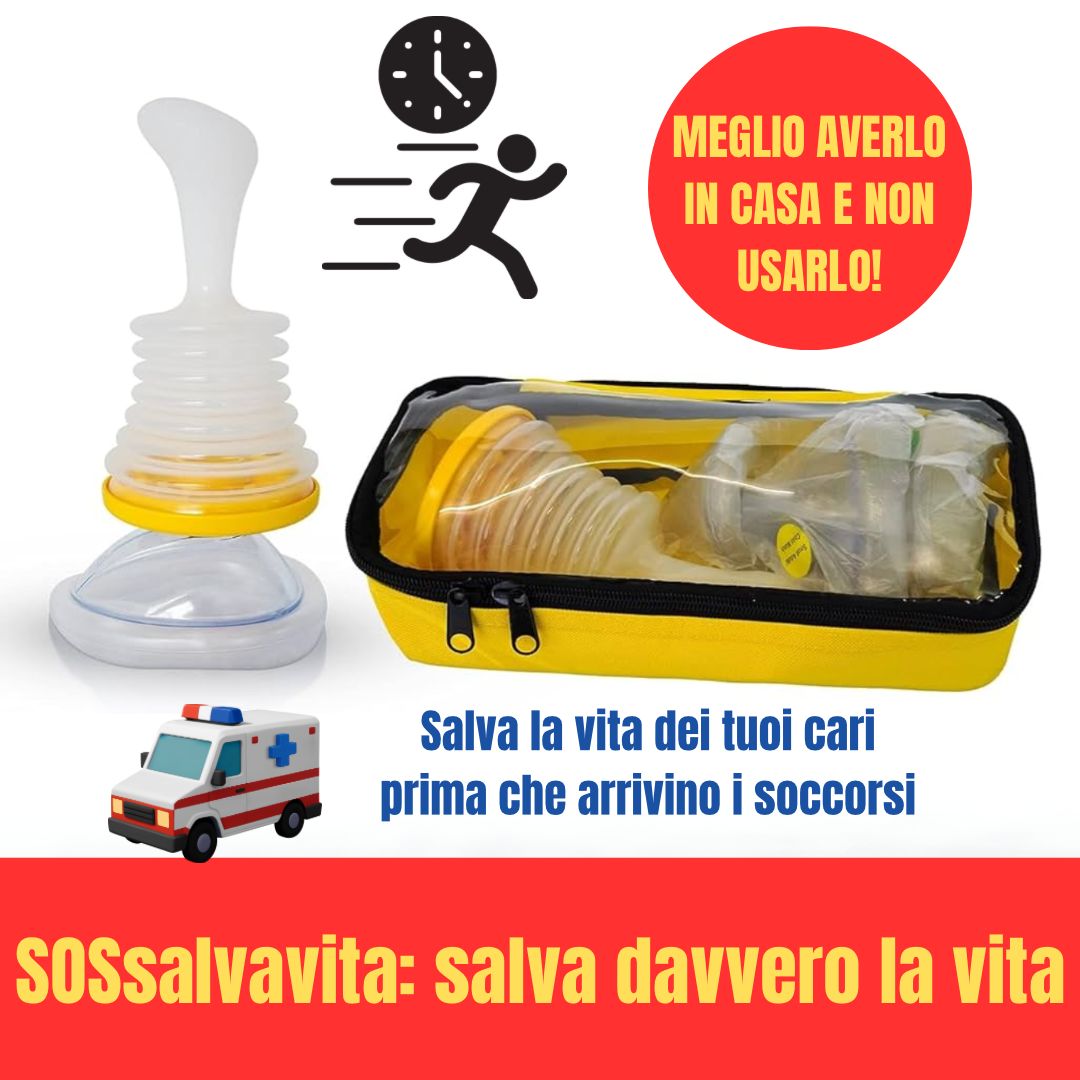 SOSSalvaVita™ – Dispositivo anti-soffocamento di emergenza