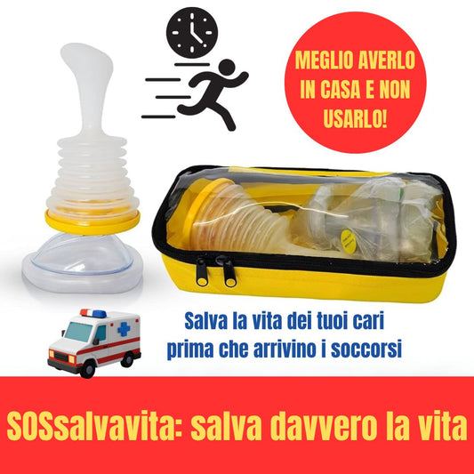SOSSalvaVita™ – Dispositivo anti-soffocamento di emergenza